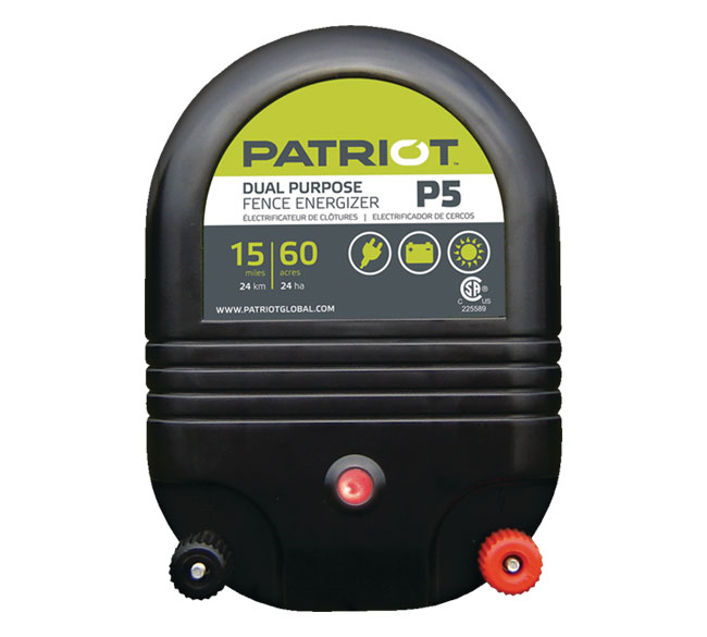 Patriot Dual P5 Fence Energizer