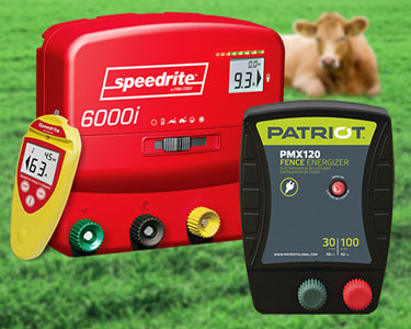 Speedrite and Patriot Energizers at FarmFencing.ca